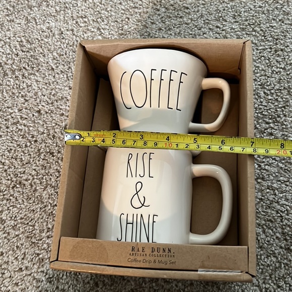 Rae Dunn Coffee and Rise & Shine Mugs - Picture 5 of 5